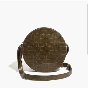 Madewell simple croc crossbody